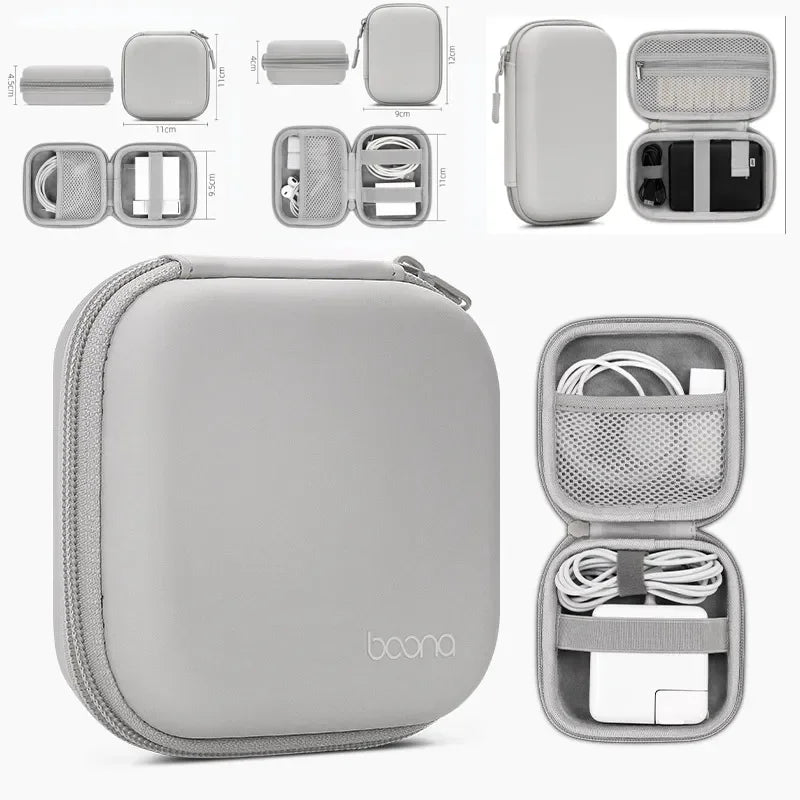 Mini Hard Shell Digital Accessories Storage Case