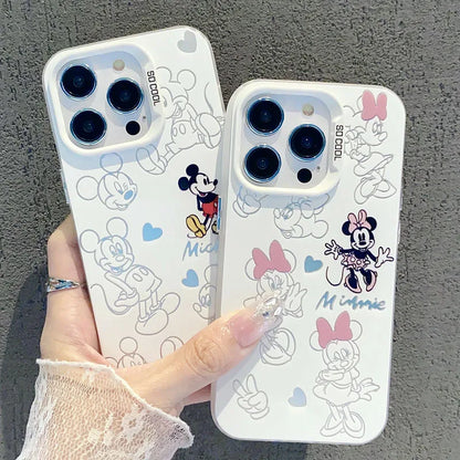 Mickey Minnie individuality Phone Case For iPhone