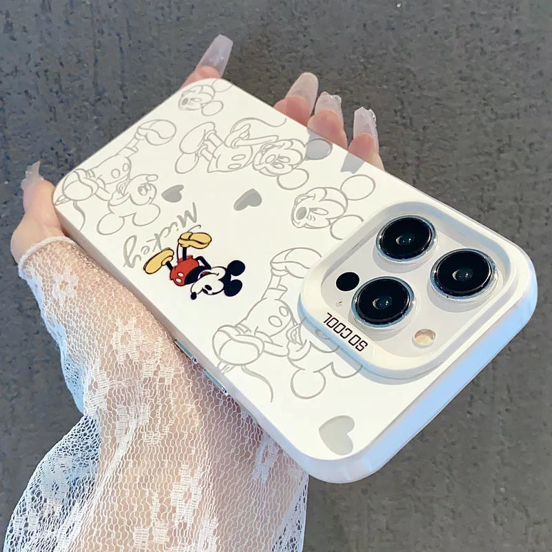 Mickey Minnie individuality Phone Case For iPhone