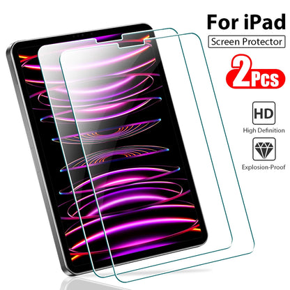 Premium HD Full Screen Tempered Glass Screen Protector For Apple iPads