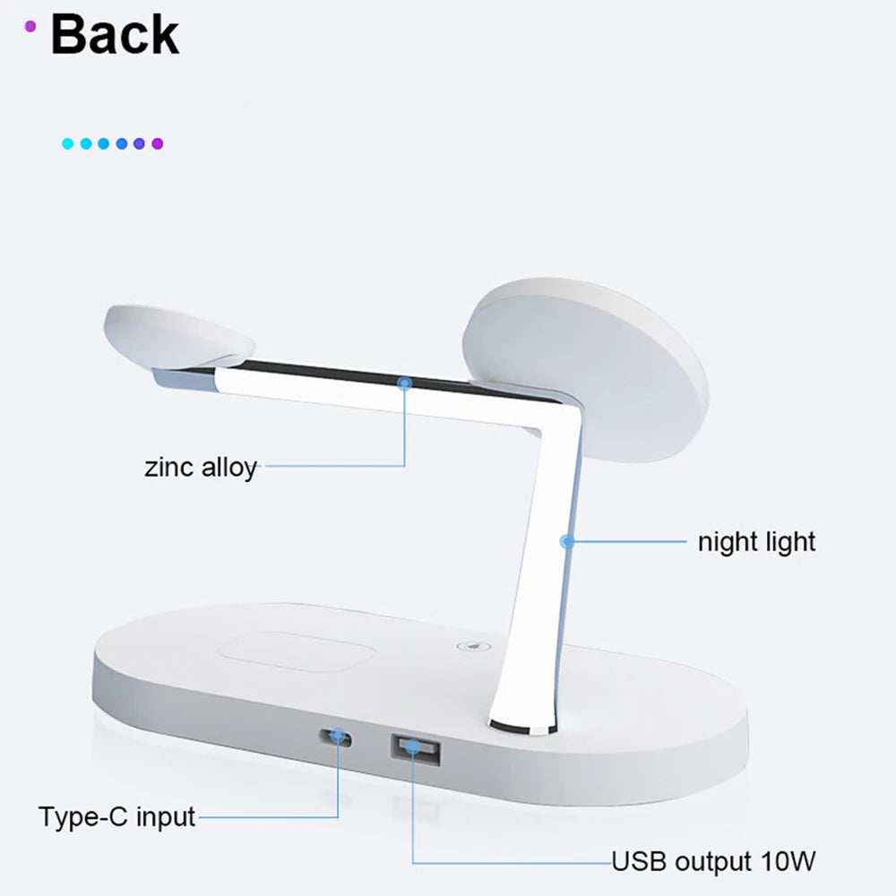 3 in 1 Wireless Charger Stand Magsafe For iPhone , Apple Watch And Airpods