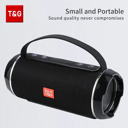 TG Wireless Bluetooth Speaker With Carry Handle Waterproof Subwoofer