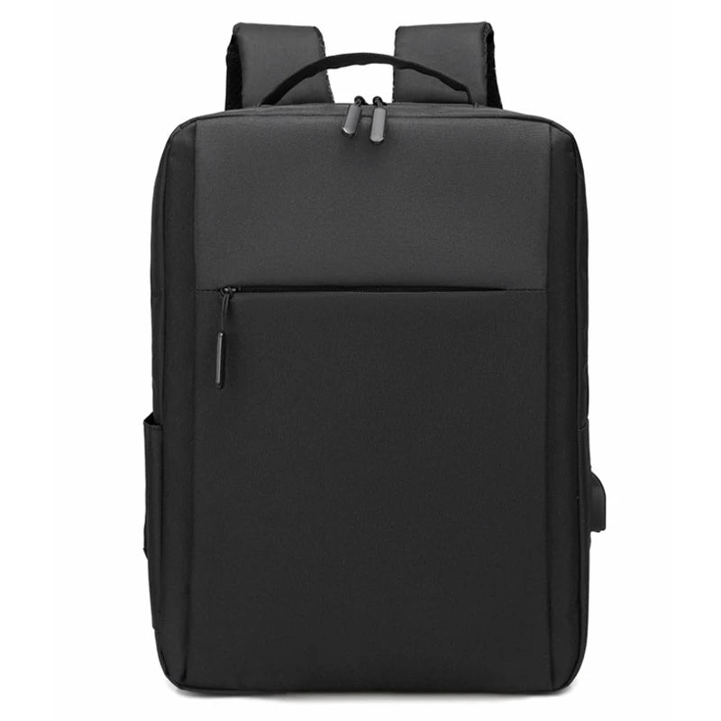 15.6 Inch Nylon Travel Laptop Backpack With USB Charging Compartment