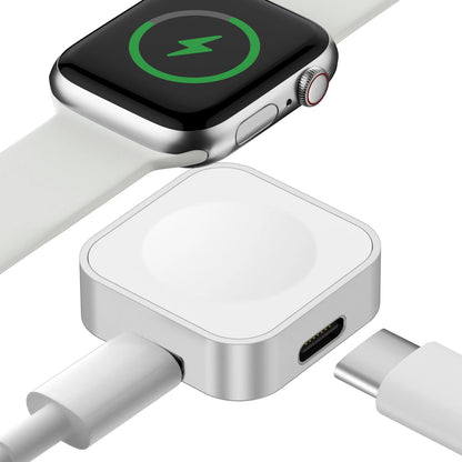 Wireless Watch Charger Type C Lightning Two interfaces For Apple Watch