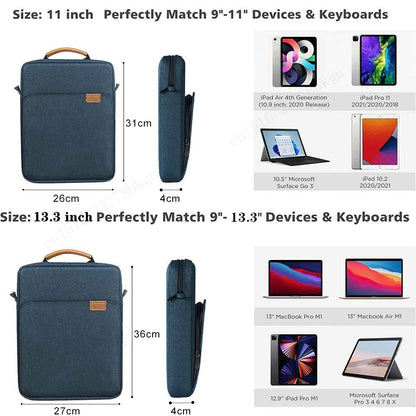 Tablet Sleeve Bag For iPad & Accessories