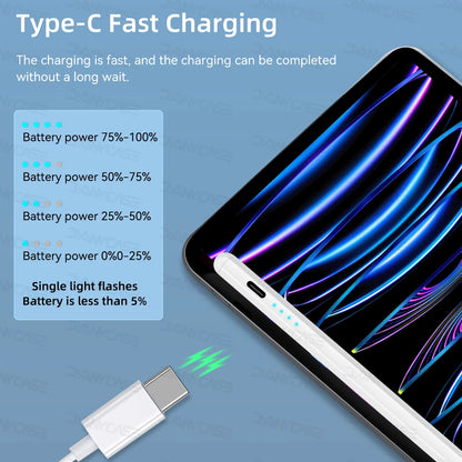 Stylus Pencil For Apple iPads- 2 in 1 Pen