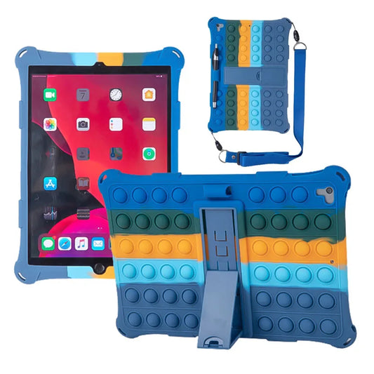 Rugged Tablet Case for Kids with Stand for iPad Models